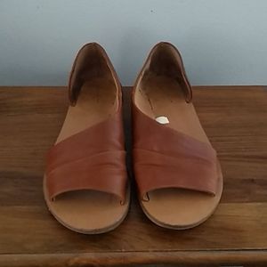 Faux Leather Slides sz 8.5